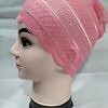 Lace Hijab Band - Coral Pink