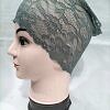 Lace Hijab Band - Fern Green