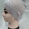 Lace Hijab Band - Light Grey