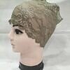 Lace Hijab Band - Olive Green
