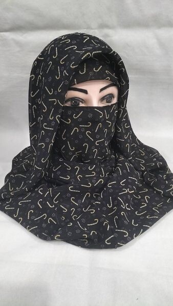 Niqab Ready to Wear - Print 13