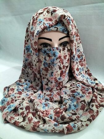 Niqab Ready to Wear - Print 20