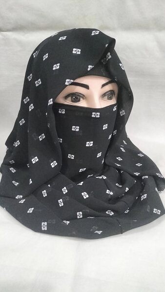 Niqab Ready to Wear - Print 8