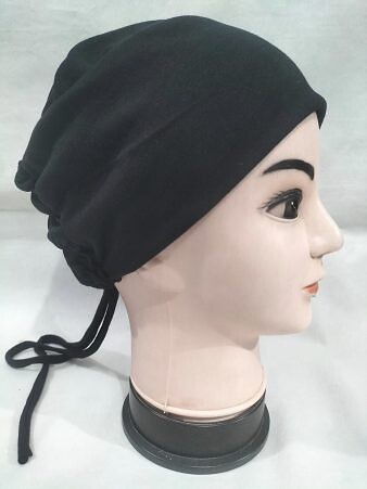 Strappy Full Cap - Black