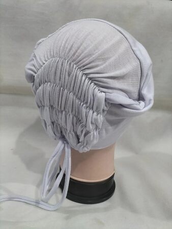 Strappy Full Cap - White