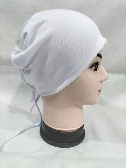 Strappy Full Cap - White