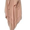 Three Layer Khimar with Niqab Ready to Wear - Salmon Pink Three Layer Khimar with Niqab Ready to Wear - Salmon Pink