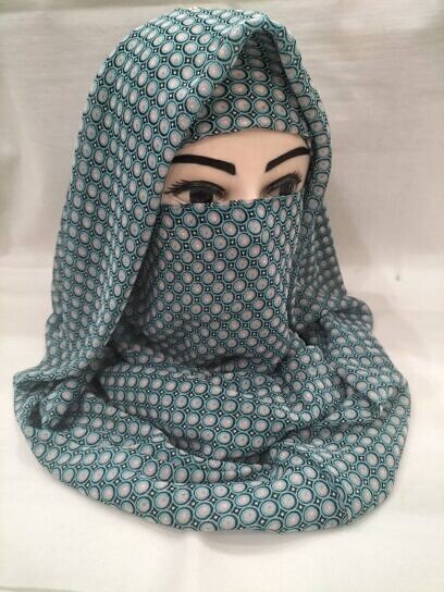 Niqab Ready to Wear - Print 12