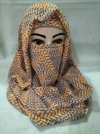 Niqab Ready to Wear - Print 5