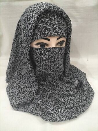 Niqab Ready to Wear - Print 8