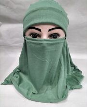 Ninja Underscarf with Niqaab - Pistachio
