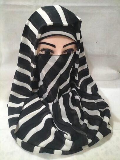 Niqab Ready to Wear - Print 2