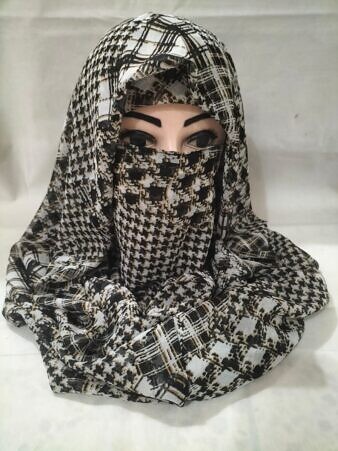Niqab Ready to Wear - Print 6