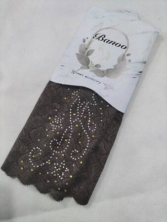 Fancy Stones Sleeves - Dark Brown