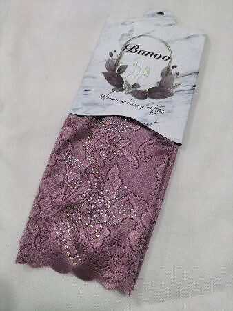 Fancy Stones Sleeves - Mauve