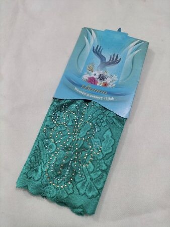Fancy Stones Sleeves - Sea Green