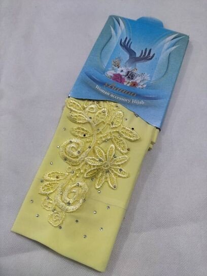 Floral Bunch Sleeves - Dark Yellow