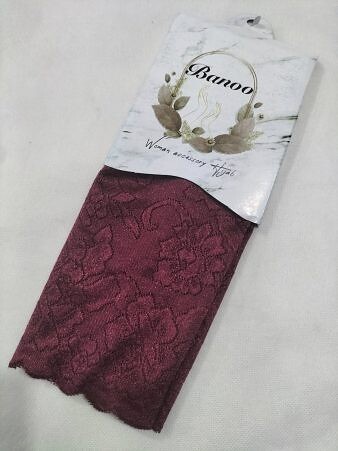 Lace Sleeves - Maroon