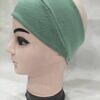 Cotton Jersey Bandana Head Band - Pistachio