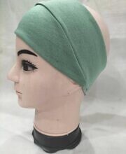 Cotton Jersey Bandana Head Band - Pistachio