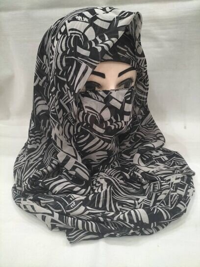 Niqab Ready to Wear – Print 4