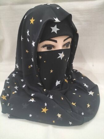 Niqab Ready to Wear - Print 6