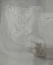 Saudi Niqab Square Set with Extension - White