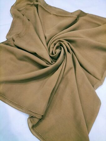 Chiffon Square Scarf - Camel Chiffon Square Scarf - Camel