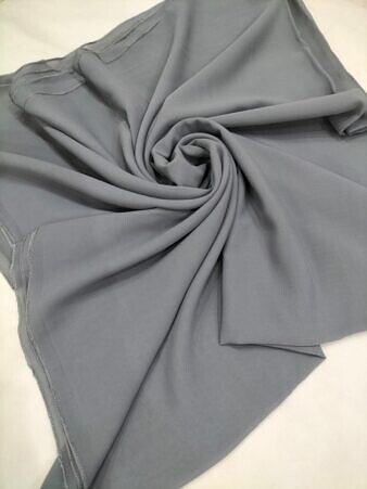 Chiffon Square Scarf - Grey Chiffon Square Scarf - Grey
