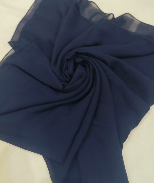 chiffon square scarf navy blue.jpeg