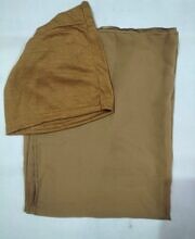 Ready to Wear Magnetic Hijab with Inner Cap – Coffee