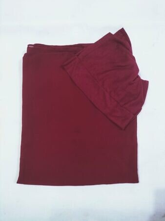 Ready to Wear Magnetic Hijab with Inner Cap – Maroon Ready to Wear Magnetic Hijab with Inner Cap – Maroon