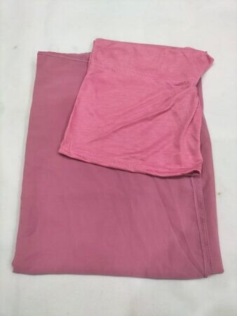 Ready to Wear Magnetic Hijab with Inner Cap – Tea Pink Ready to Wear Magnetic Hijab with Inner Cap – Tea Pink