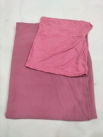 Ready to Wear Magnetic Hijab with Inner Cap – Tea Pink